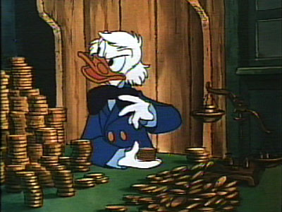 Scrooge McDuck - Greedy Ebenezer Scrooge