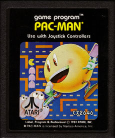 Atari 2600 Pac Man Videogame Cartridge