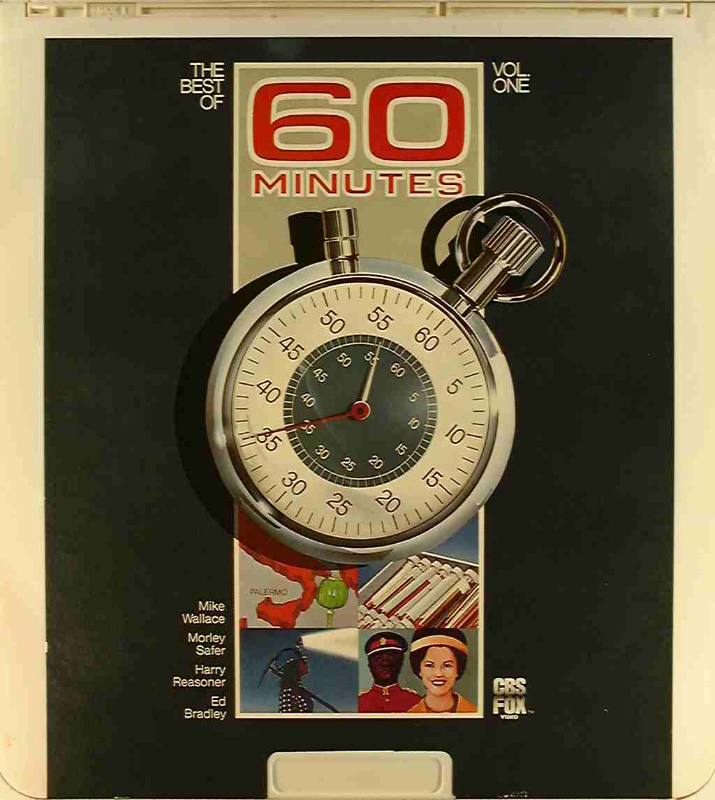 Best of 60 Minutes, Vol. 1 {24543705093} R - Side 1 - CED Title - Blu-ray  DVD Movie Precursor