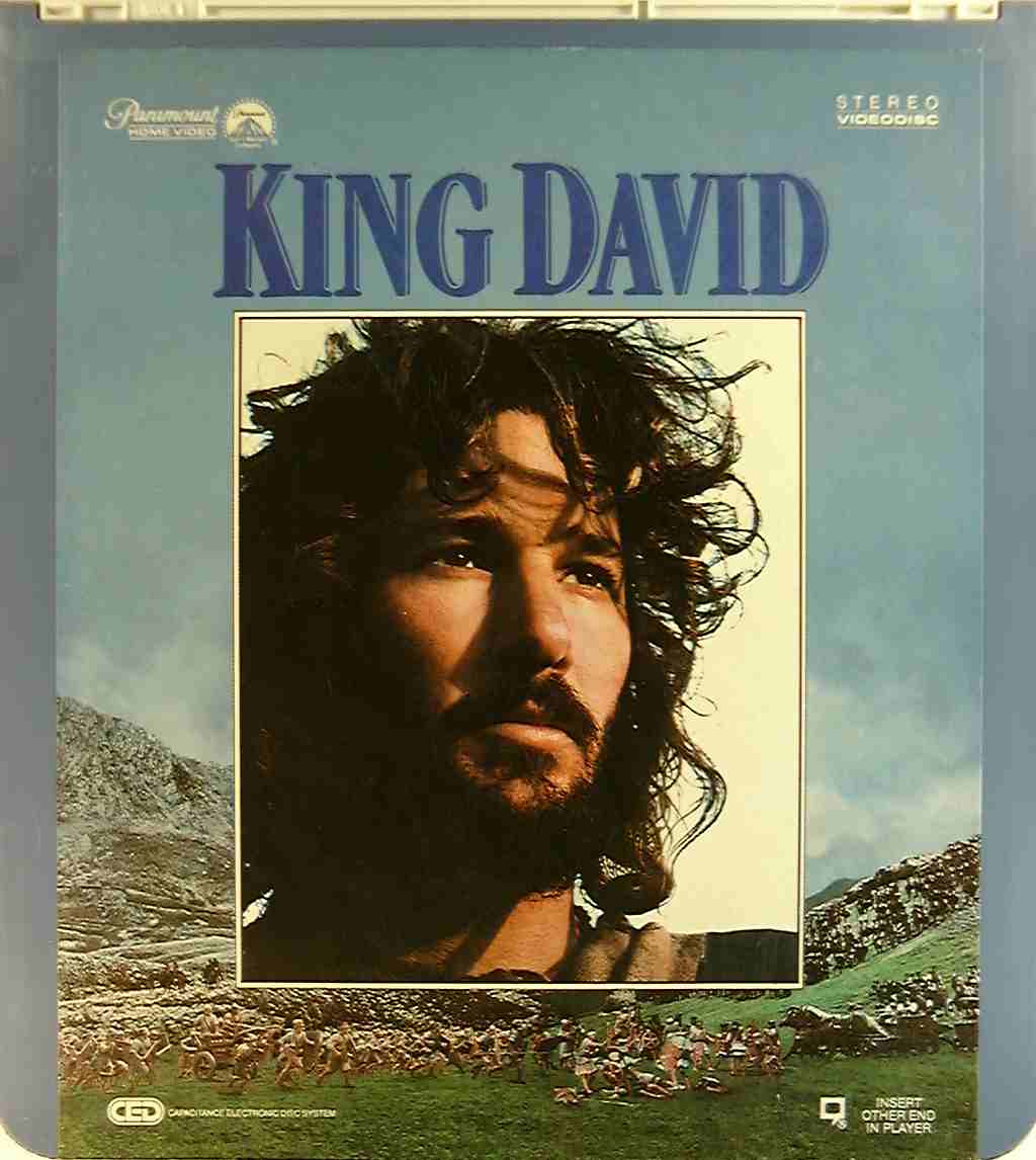King David** {37757012840} R - Side 1 - CED Title - Blu-ray DVD Movie  Precursor