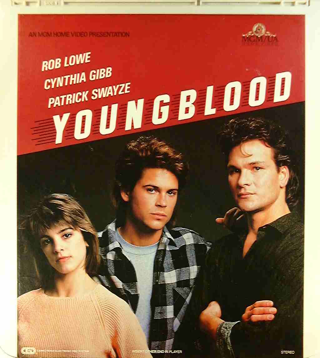 Youngblood** {27616109668} R - Side 1 - CED Title - Blu-ray DVD Movie  Precursor
