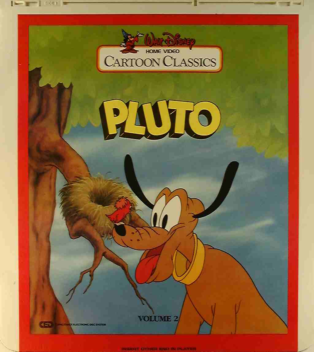 Disney Cartoon Classics: Vol. 2, Pluto 76476007393 U - Side 1 - CED Title -...