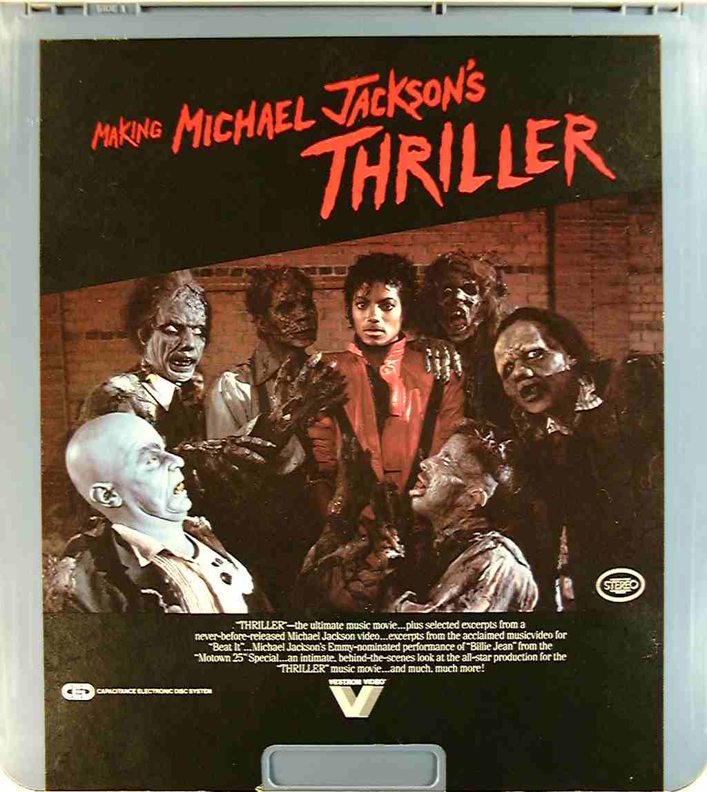 Making Michael Jackson's Thriller* 28485010000 C - Side 1 - CED Title ...