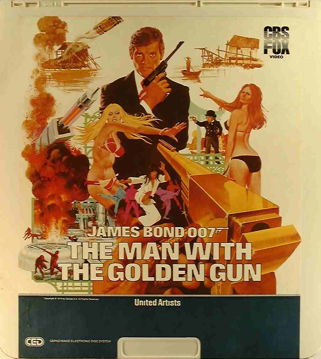 Man With the Golden Gun, The [CBS] {24543460695} U - Side 1 - CED Title ...