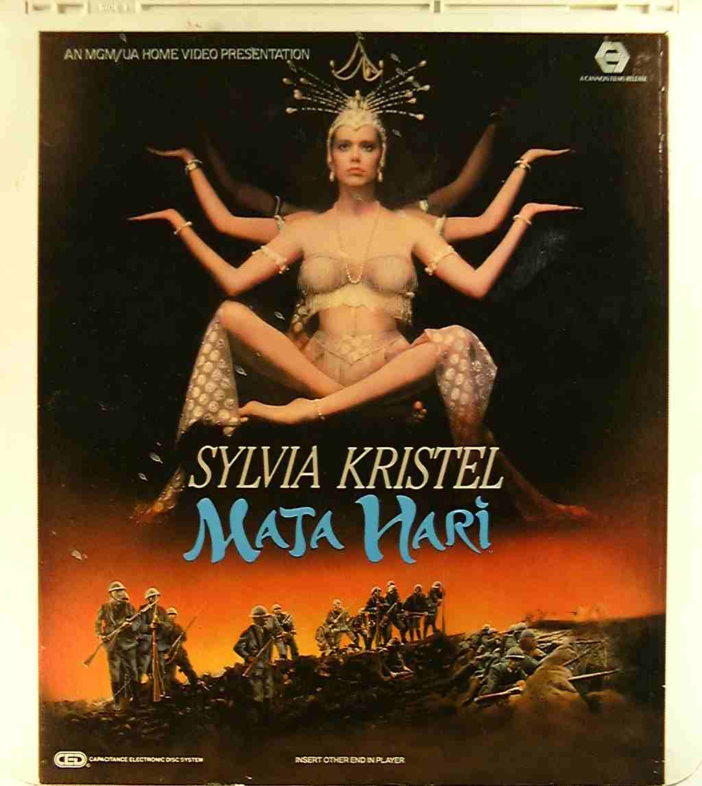 Mata Hari {27616105837} R - Side 1 - CED Title - Blu-ray DVD Movie Precursor