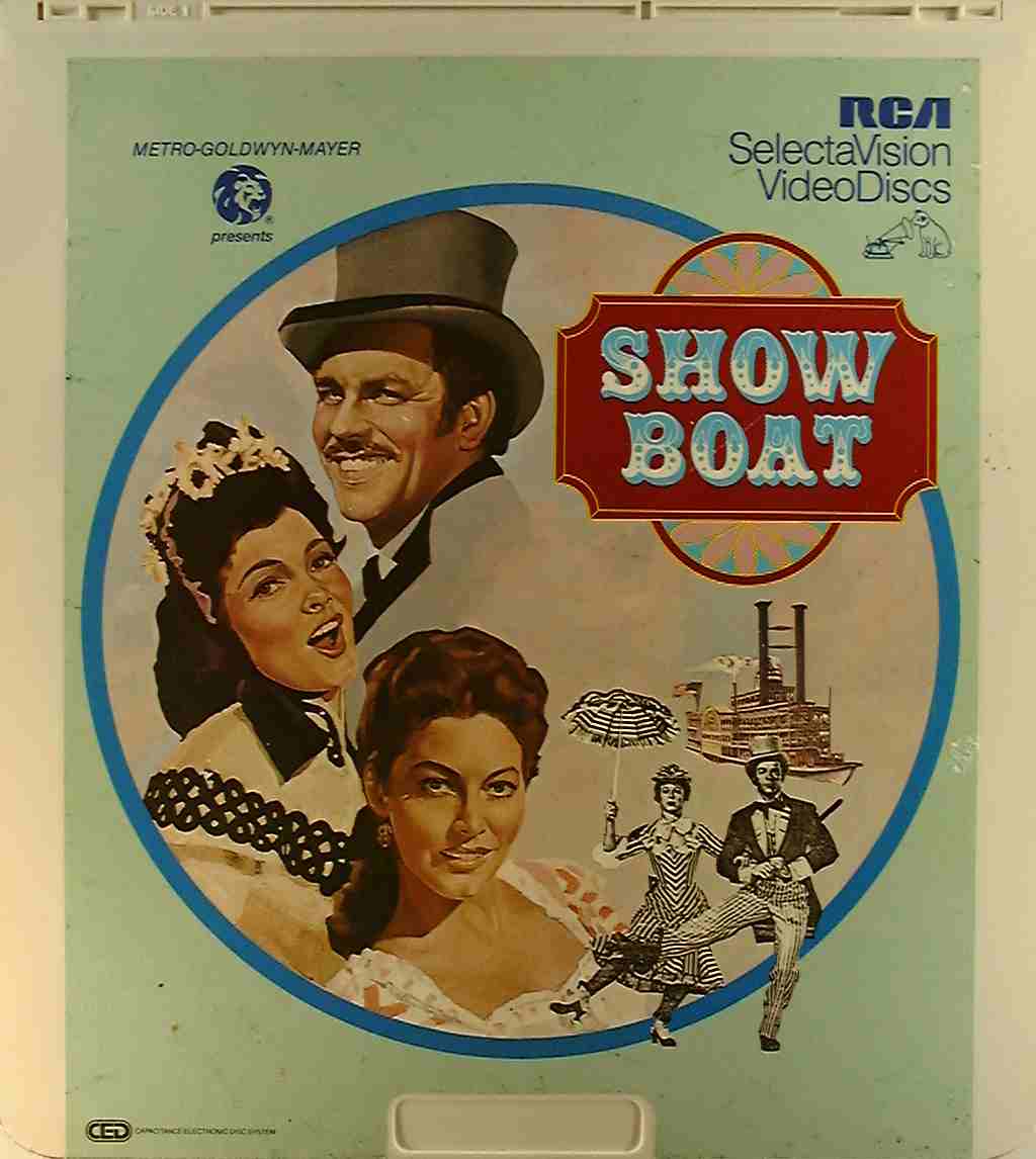 Show Boat {76476002091} R - Side 1 - CED Title - Blu-ray DVD Movie Precursor